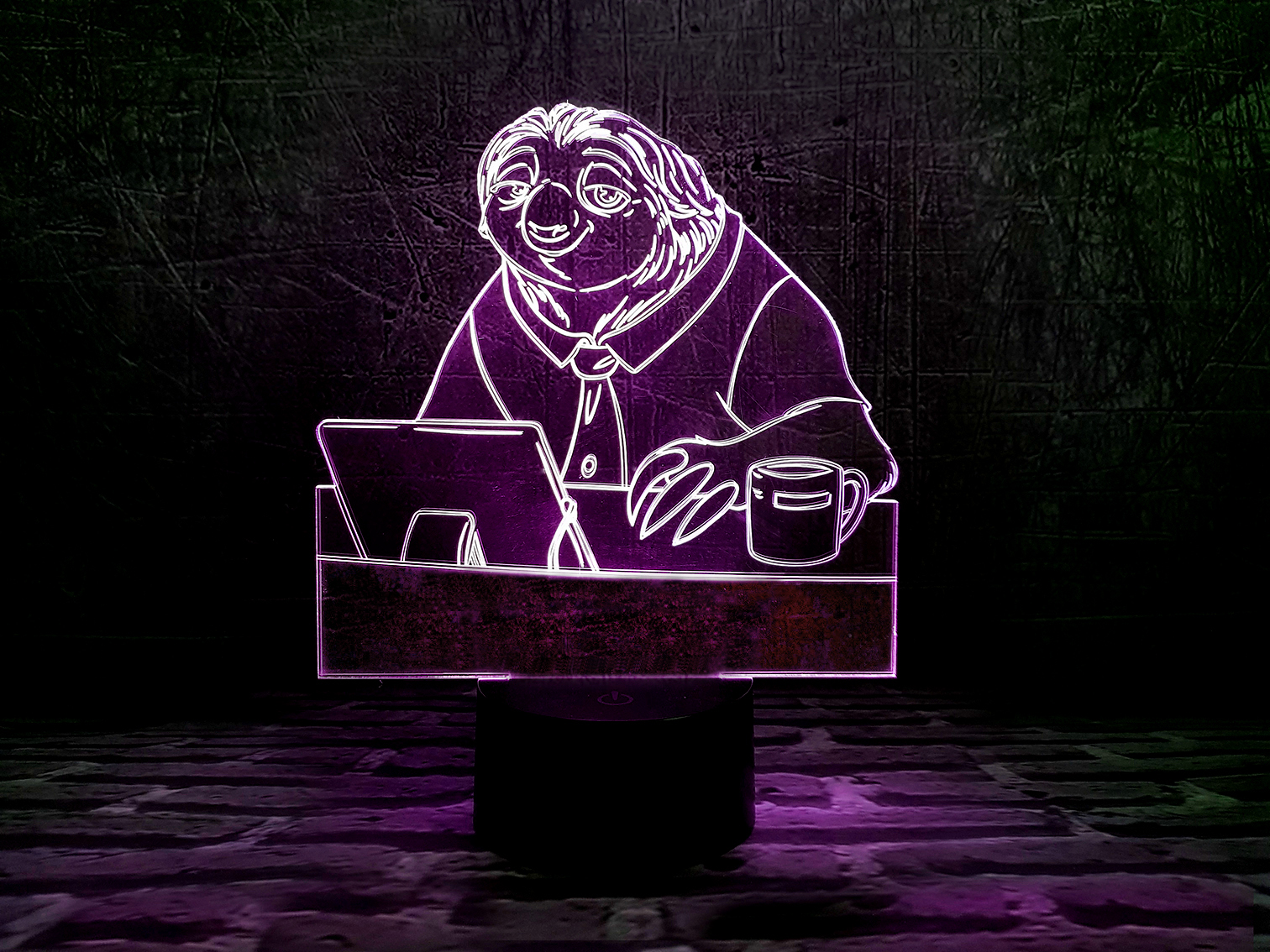 

Детский ночник - светильник "Блиц" 3DTOYSLAMP