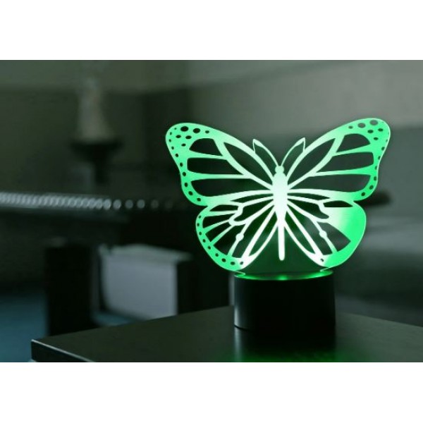 

Детский ночник - светильник "Бабочка 2" 3DTOYSLAMP
