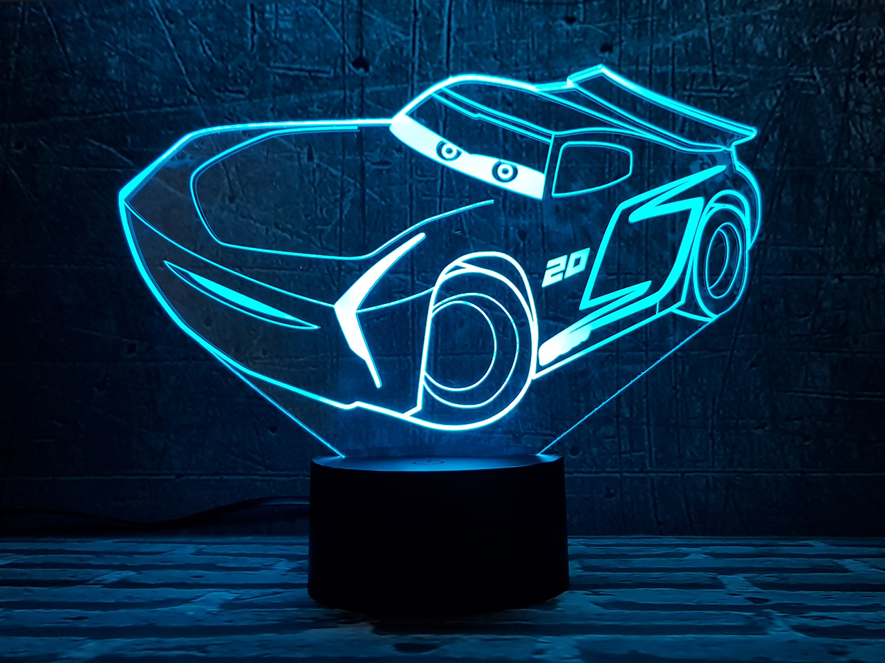 

3D светильник ночник " Автомобиль 25" 3DTOYSLAMP