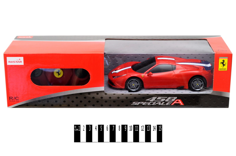 

Машина на радиоуправлении Rastar Ferrari 458 Speciale A, 1:24, 71900