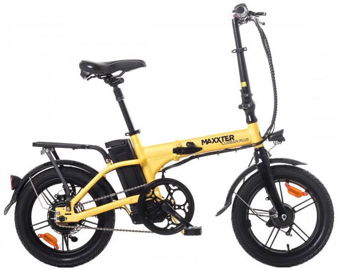 

Электровелосипед Maxxter Urban Plus Yellow-Black