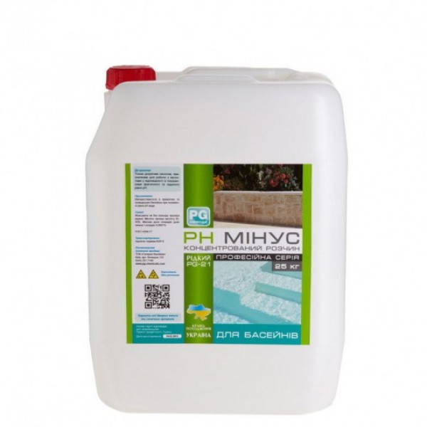 

Регулятор pH Barchemicals pH минус 25 кг (жидкий)
