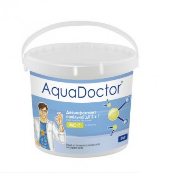 

Средство 3 в 1 по уходу за водой AquaDoctor MC-T (табл. по 200гр) 5кг