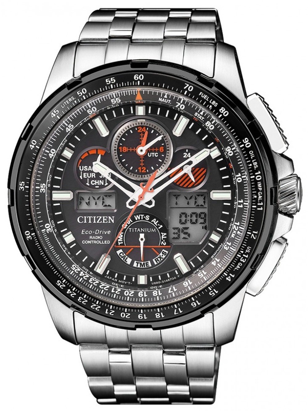

Часы Citizen JY8069-88E Promaster-Sky Blue-Angels Funk Tit. 48mm 20ATM