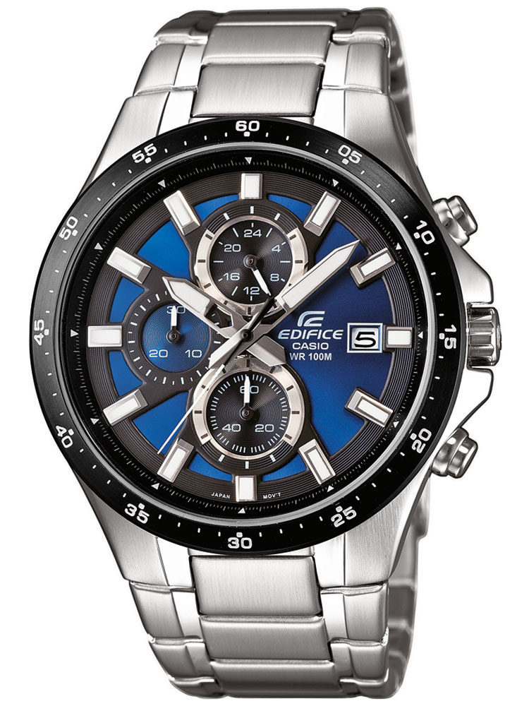 

Часы CASIO EFR-519D-2AVEF EDIFICE Chrono 43mm 10ATM