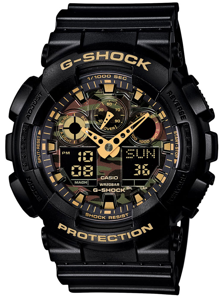 

Часы CASIO GA-100CF-1A9ER G-SHOCK 51mm 20ATM