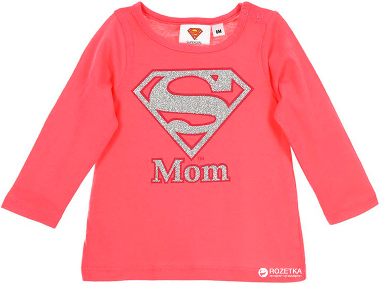 

Футболка с длинными рукавами Disney Superbaby RH0098 74 см Розовая
