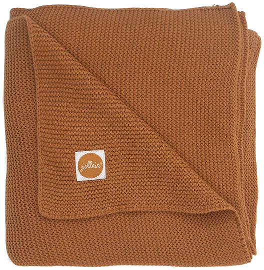 

Плед детский Jollein Basic Knit 100х150 Caramel