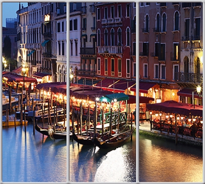 

Шкаф купе Luxe Studio Стандарт-1 Фотопечать Архитектура-132 2300x2400x600 трехдверный