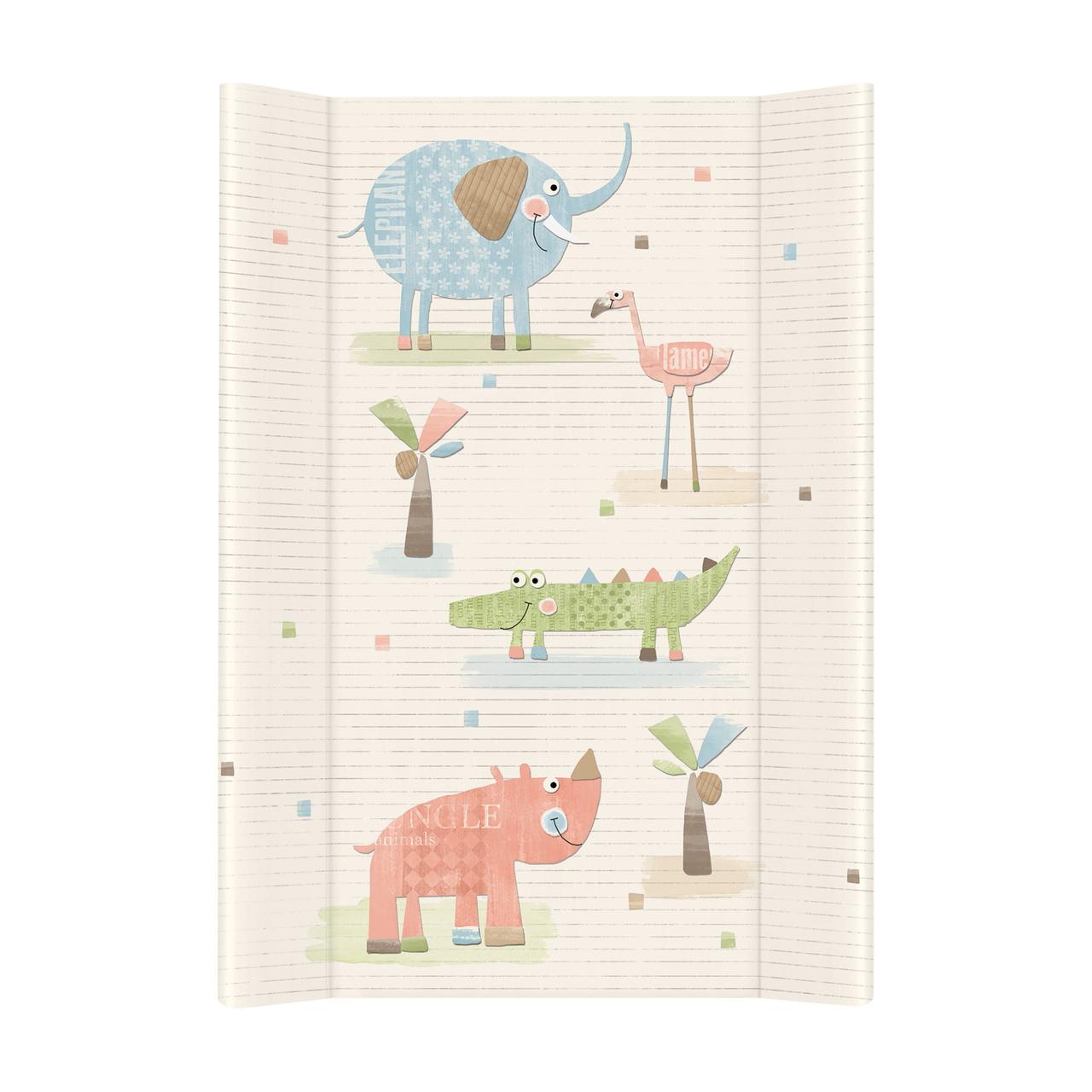 

Пеленальная доска Ceba Baby 70x50 см на кровать 120x60 см Elephant Gang ecru
