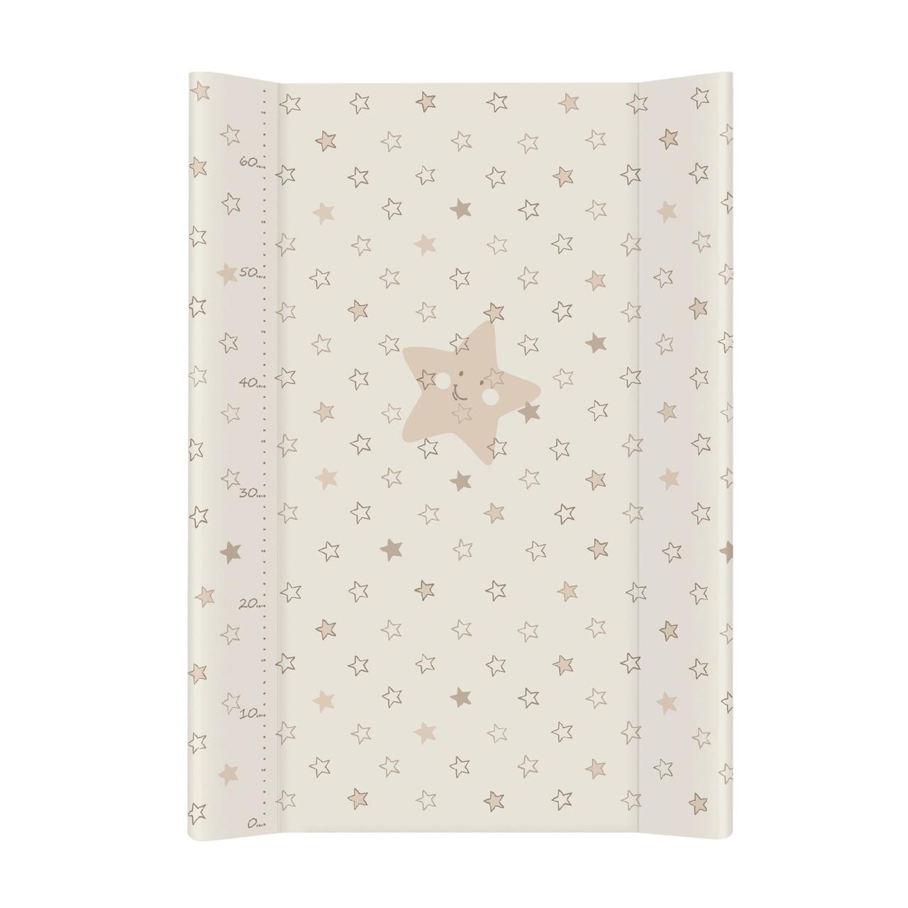 

Пеленальная доска Ceba Baby 70x50 см на кровать 120x60 см Stars beige