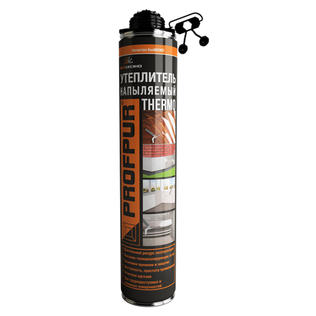 

Утеплитель напыляемый PROFPUR THERMO 890мл