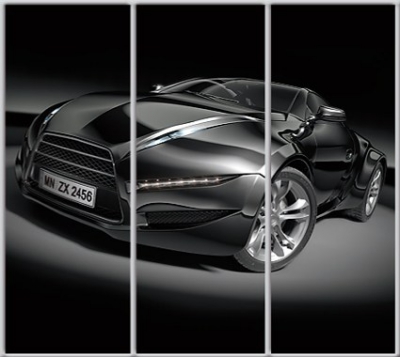 

Шкаф купе Luxe Studio Стандарт-1 Фотопечать Транспорт-34 2300x2400x600 трехдверный