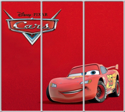 

Шкаф купе Luxe Studio Стандарт-1 Фотопечать Disney 2300x2300x600 трехдверный