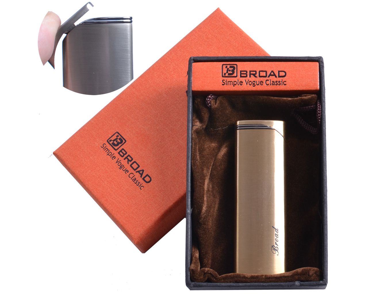 

Подарочная зажигалка Broad №4680