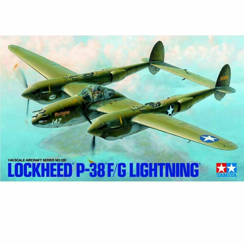 

Сборная модель Tamiya Model Самолет Lockheed P-38 F/G Lightning (61120)