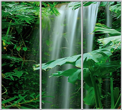 

Шкаф купе Luxe Studio Стандарт-1 Фотопечать Природа-97 2300x2000x600 трехдверный