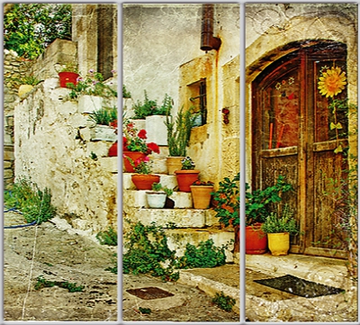 

Шкаф купе Luxe Studio Стандарт-1 Фотопечать Архитектура-112 2300x2200x600 трехдверный