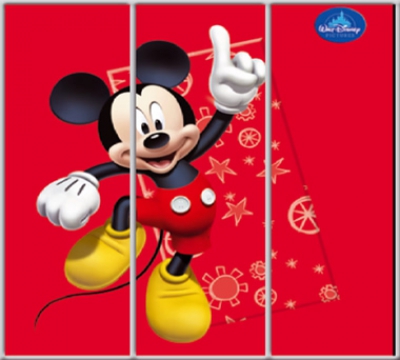 

Шкаф купе Luxe Studio Стандарт-1 Фотопечать Disney-16 2300x2200x600 трехдверный