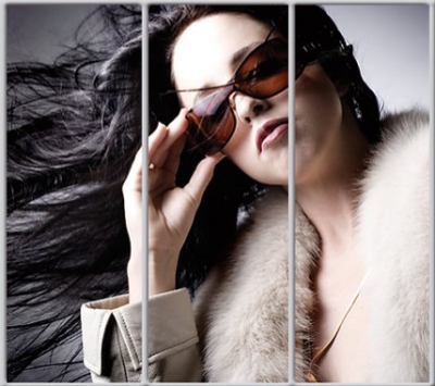 

Шкаф купе Luxe Studio Стандарт-1 Фотопечать Салон красоты-8 2300x2000x600 трехдверный