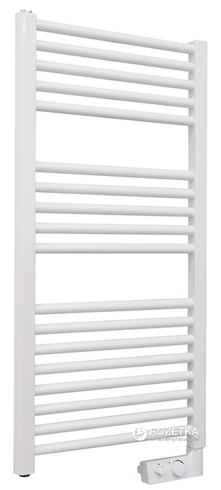 

Полотенцесушитель-радиатор электрический ATLANTIC 2012 Straight White 500W c терморегулятором (850355)