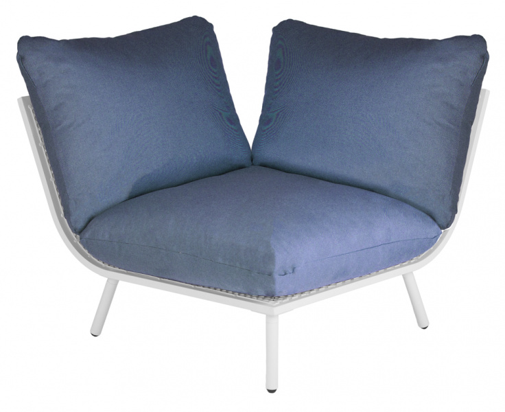 

Диван Alexander Rose Модуль угловой Beach Lounge Shell blue