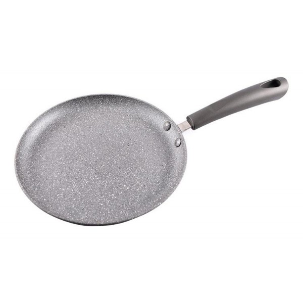 

Сковорода блинная Fissman Grey Stone Ø23см с антипригарным покрытием "Platinum"