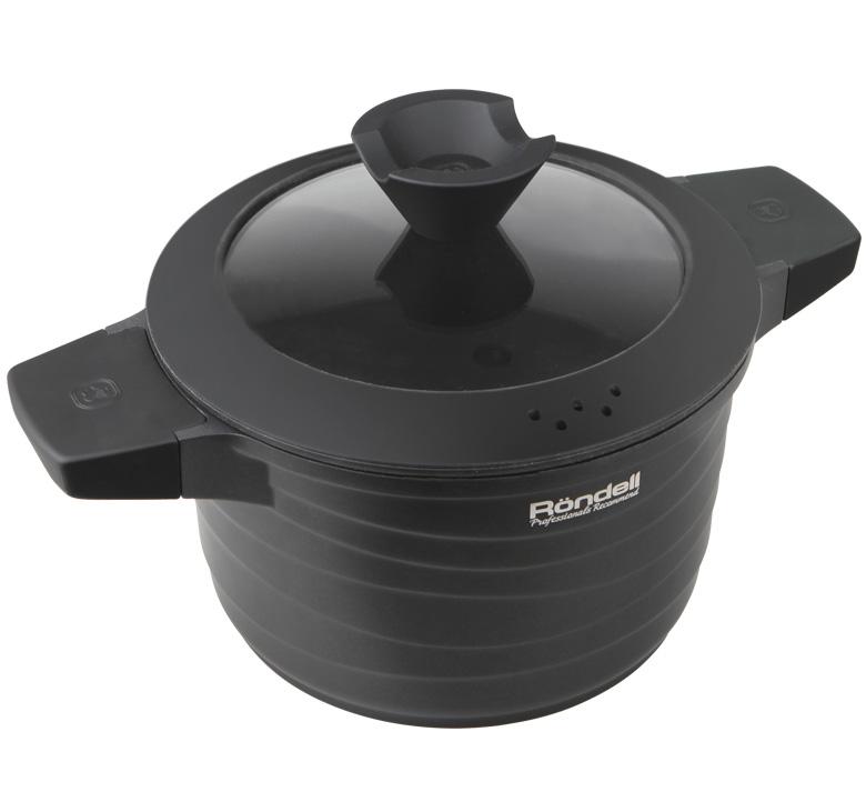

Кастрюля Rondell Walzer 4.3л со стеклянной крышкой