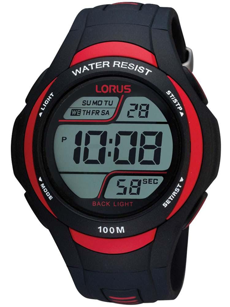 

Часы Lorus R2307EX9 Herren Digitaluhr 10 ATM 46 mm