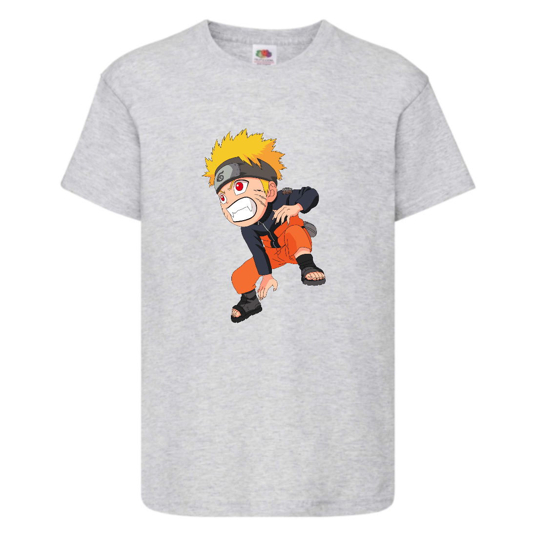 

Футболка детская Наруто 029 (Naruto) серая (NAR gry 029) 116 см
