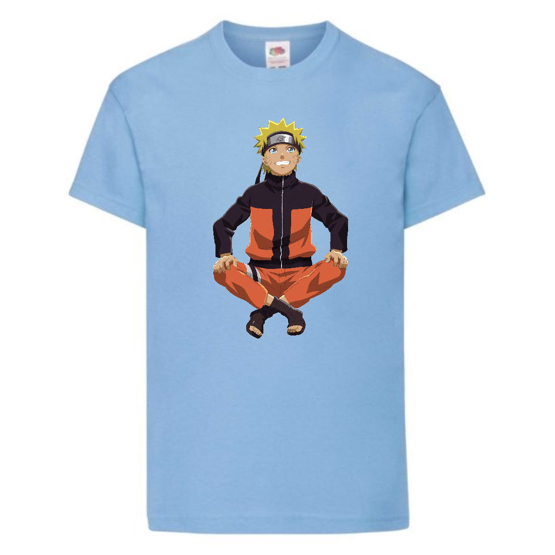 

Футболка детская Наруто 033 (Naruto) светлоголубая (NAR llbl 033) 116 см