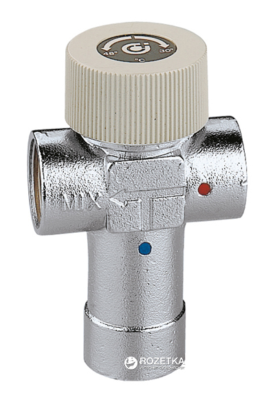 

Смеситель-термостат CALEFFI 1/2" с настройкой (520430)