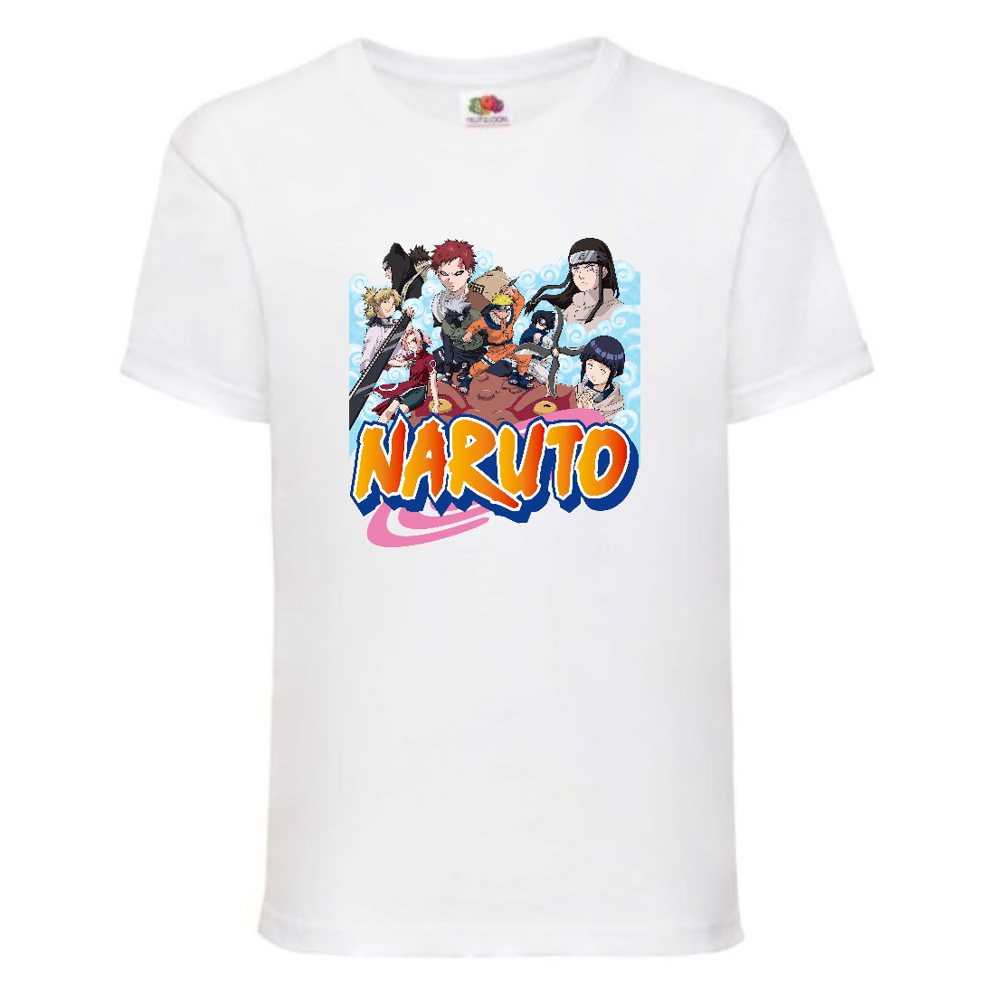 

Футболка детская Наруто 024 (Naruto) белая (NAR wh 024) 116 см