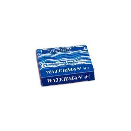 

Картриджи Waterman Lady синие 6шт 52 012