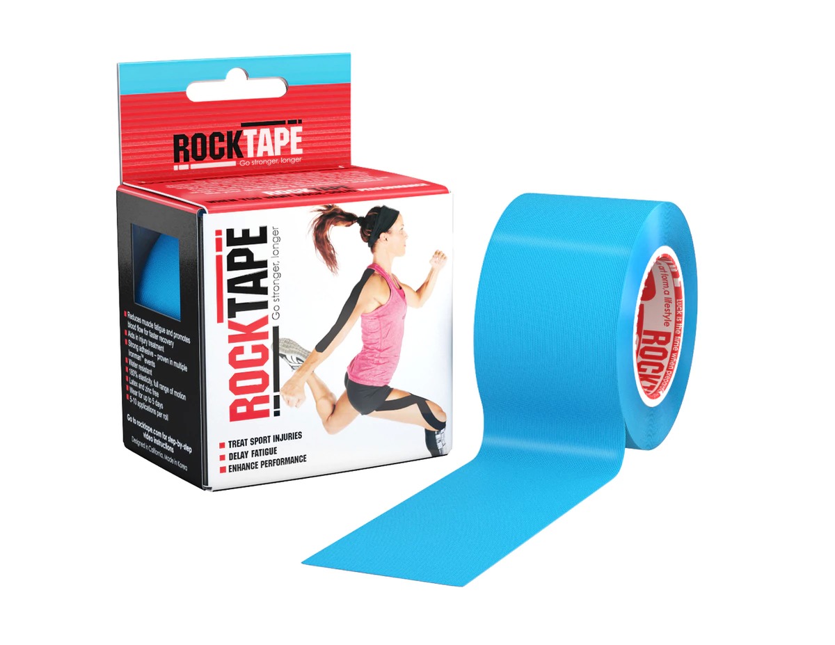 

Кинезио тейп RockTape Classic (5см х 5м) - голубой
