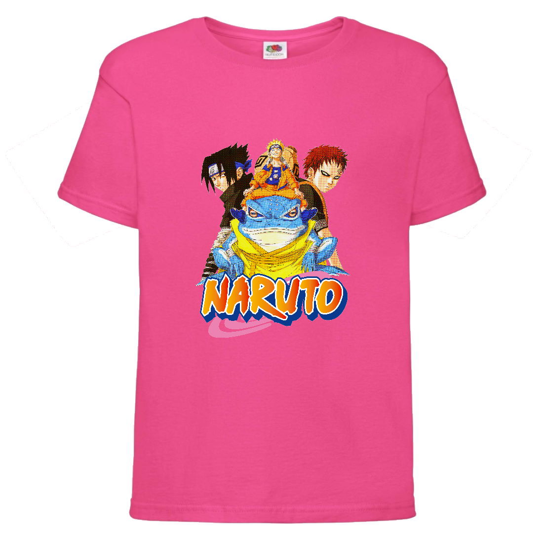 

Футболка детская Наруто 001 (Naruto) розовая (NAR pnc 001) 140 см