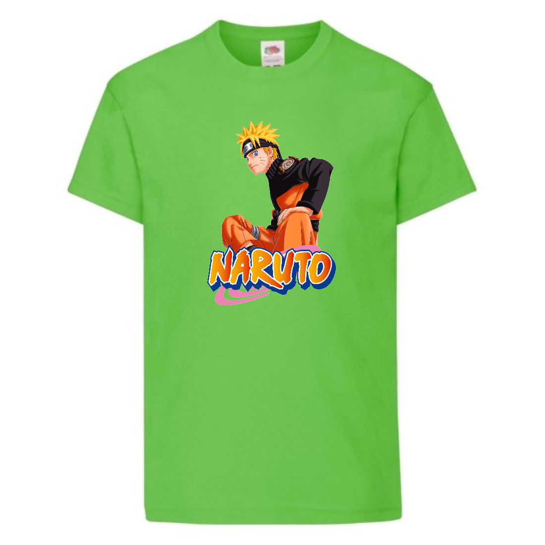 

Футболка детская Наруто 054 (Naruto) светлозеленая (NAR lgrn 054) 116 см
