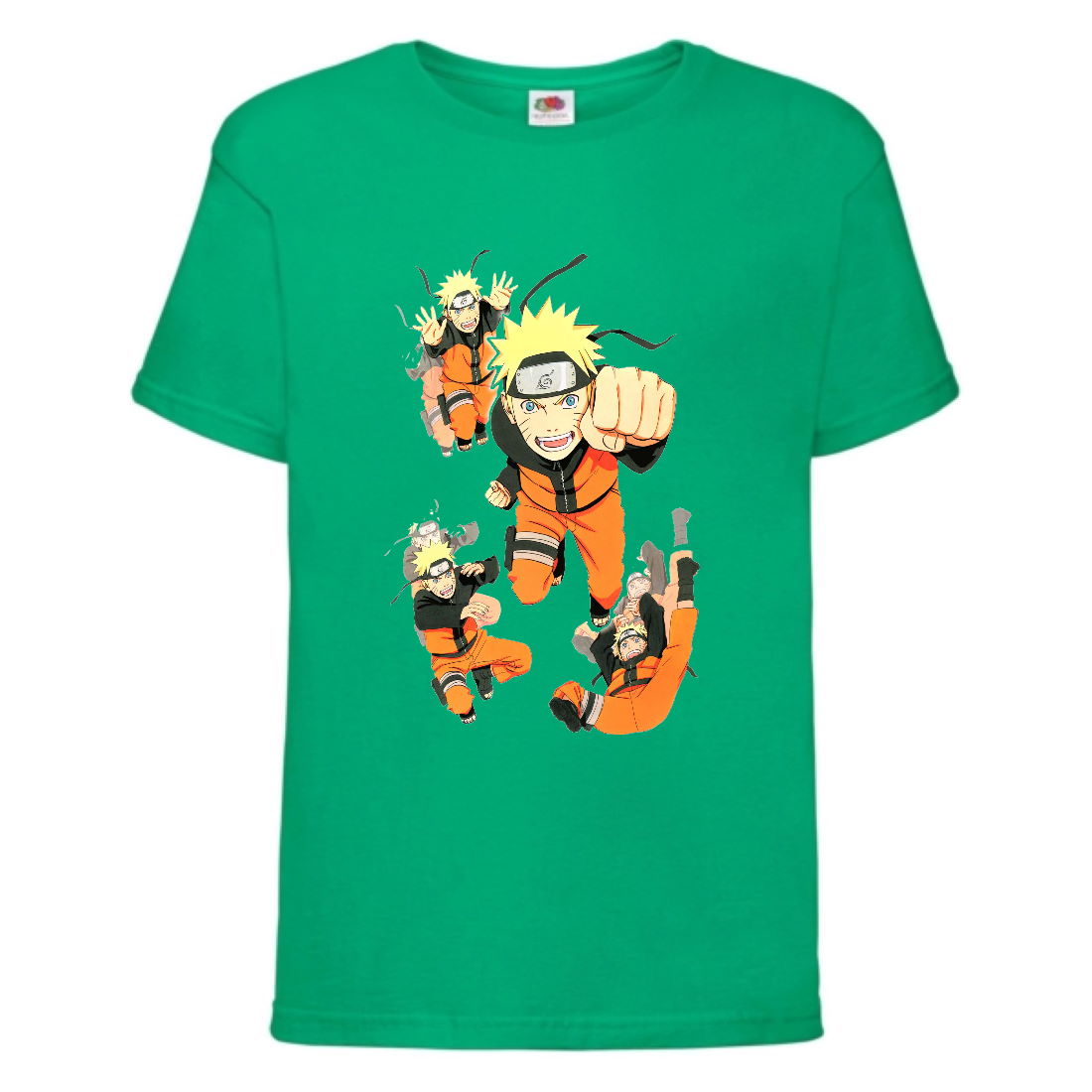 

Футболка детская Наруто 005 (Naruto) зеленая (NAR grn 005) 152 см