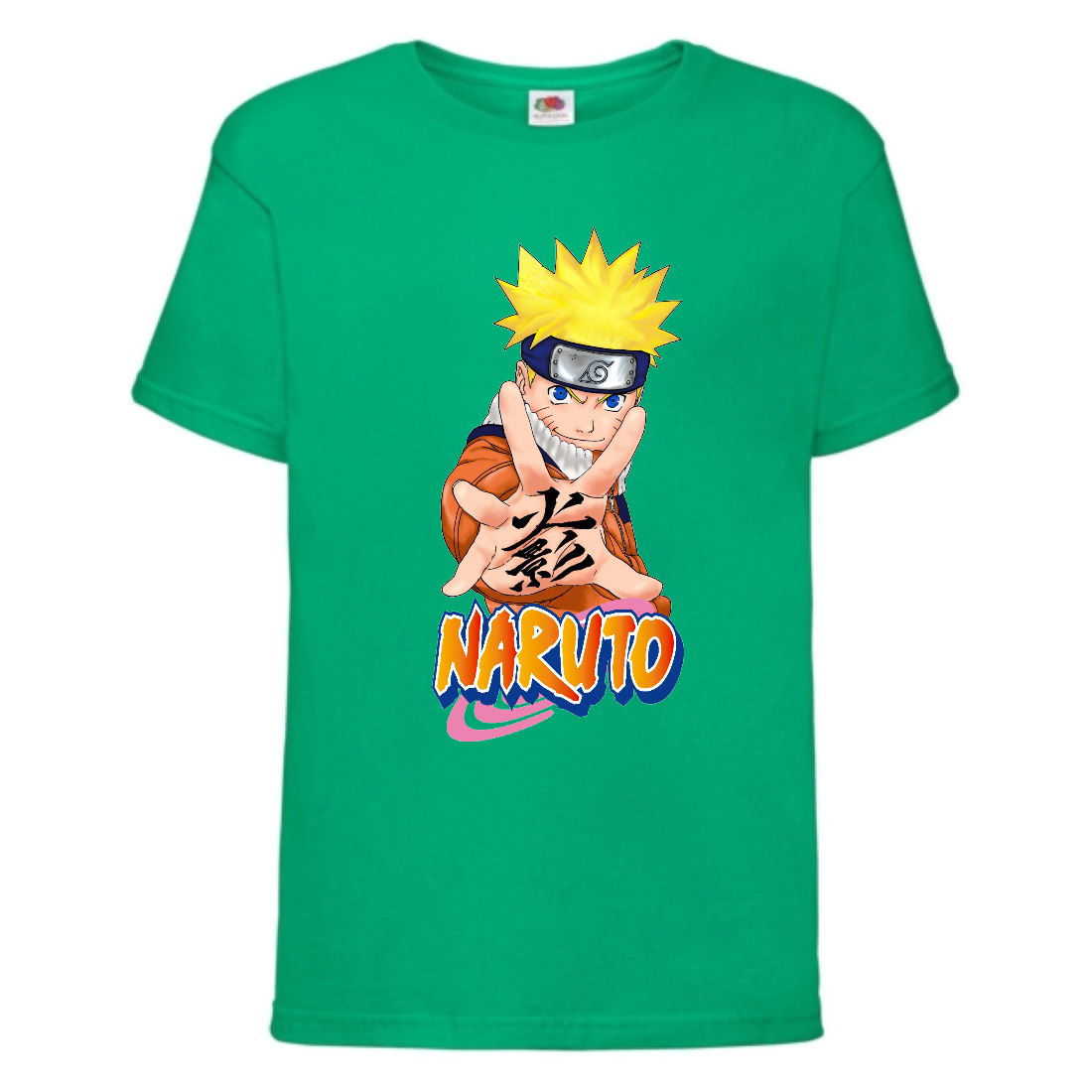 

Футболка детская Наруто 048 (Naruto) зеленая (NAR grn 048) 116 см