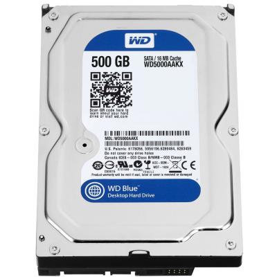 

Жесткий диск 3.5" 500Gb Western Digital (#WD5000AAKX-FR#)