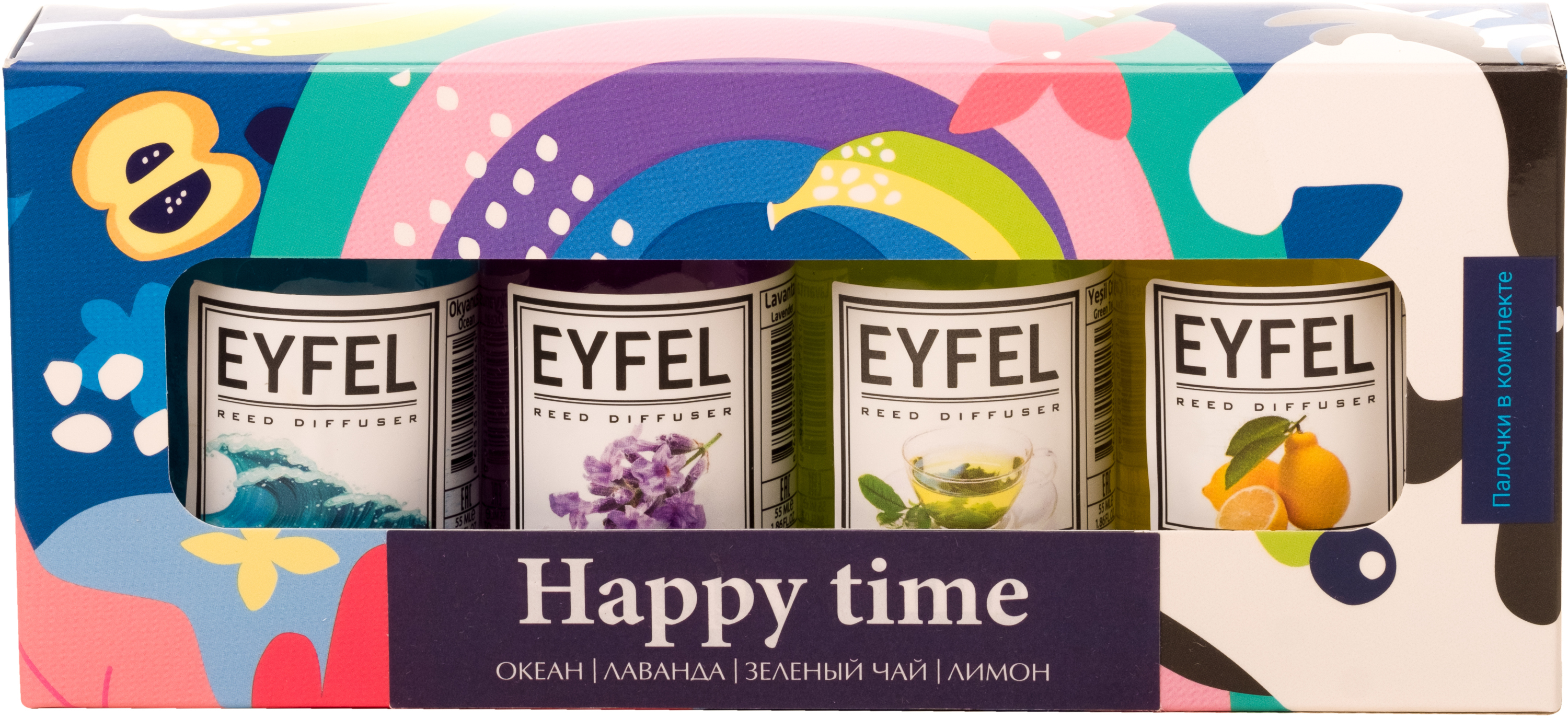 

Набор Eyfel Perfume Happy time 4x55 мл