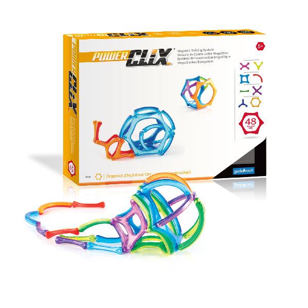

Конструктор PowerClix Organics 48 деталей Guidecraft 40х30х8 см (det0001641) Разноцветный