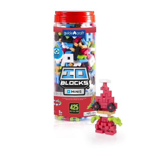 

Конструктор IO Blocks Minis 425 деталей Guidecraft 10х27х10 см (det0001578) Разноцветный