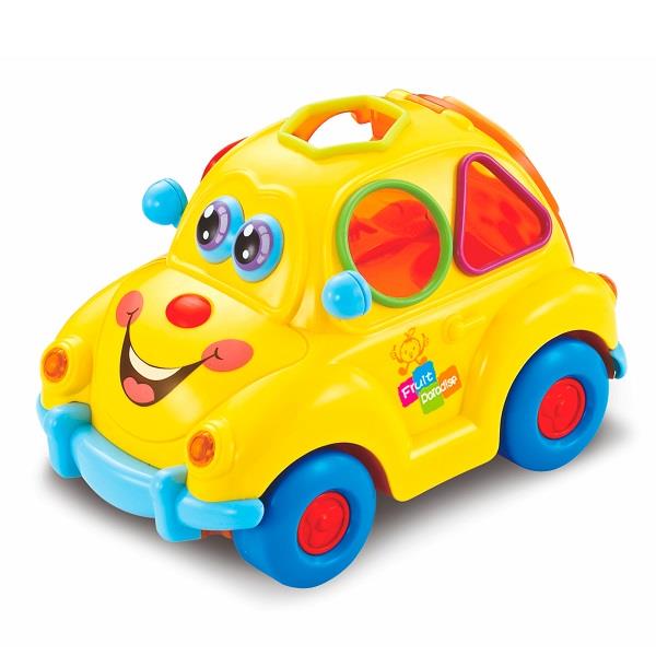 

Игрушка Фруктовая машинка Hola Toys 17,5х11,5х11 см (igr0000738) Желтый разноцветный