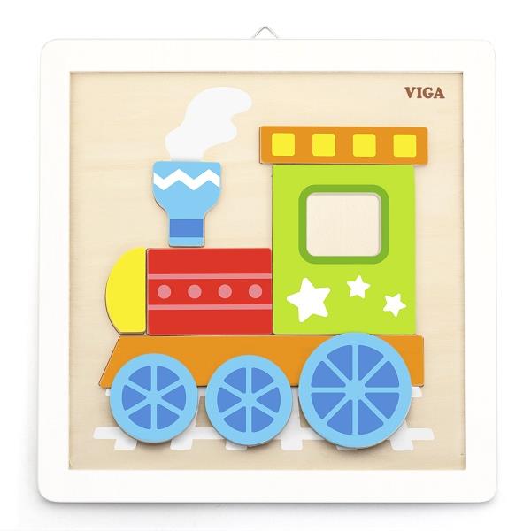 

Набор для творчества Своими руками Паровозик Viga Toys 31х24х3 см (tvo0000815) Разноцветный