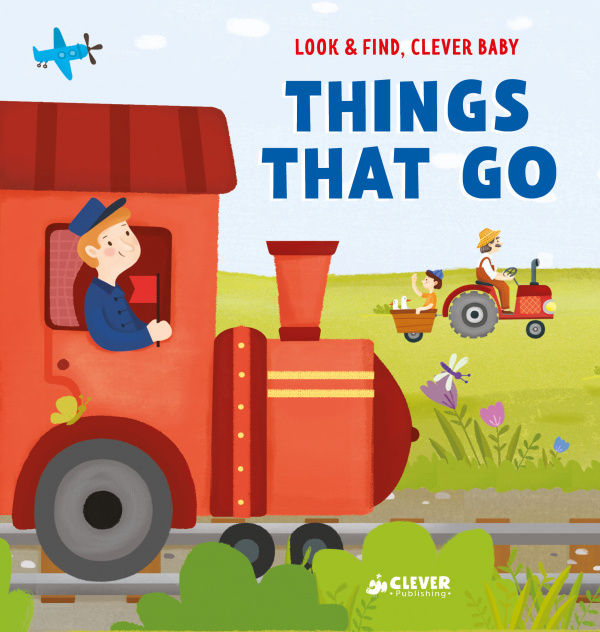 

Look and find, Clever baby: Things That Go Клевер (kni0000720)
