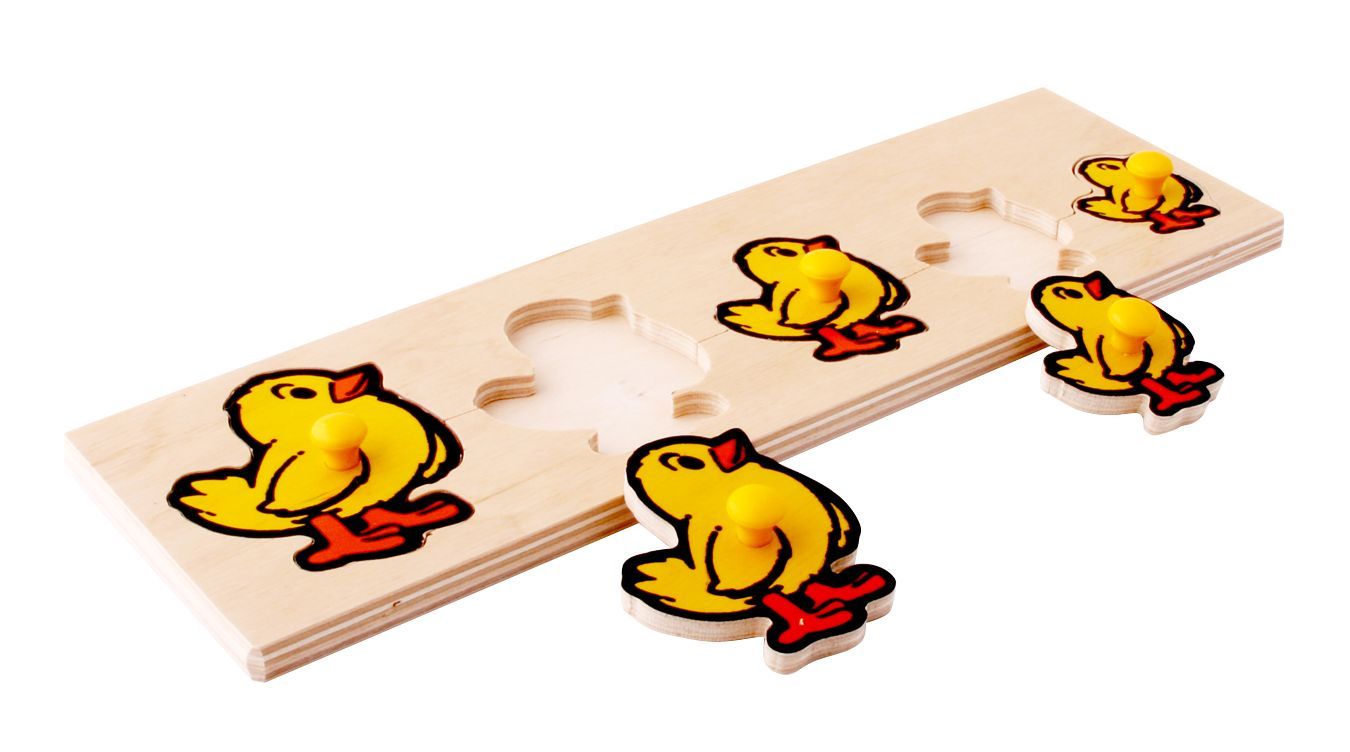 

Рамкавкладыши Цыплята 5 деталей Lam Toys 29х10х0,9 см (det0001366) Разноцветный