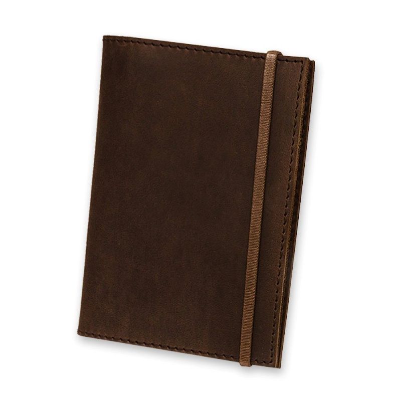 

Обложка для паспорта BlankNote 14x10 см (acs0004428) Темно-коричневый