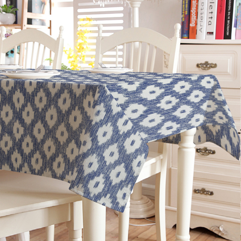 

Скатерть 8479 Time Textile 160x180 см Синий
