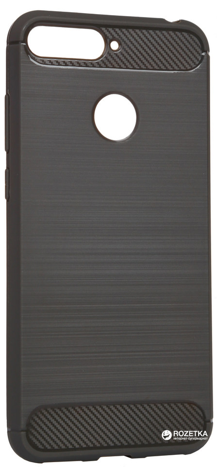 

Панель BeCover Carbon Series для Huawei Y6 2018/Y6 Prime 2018 Gray